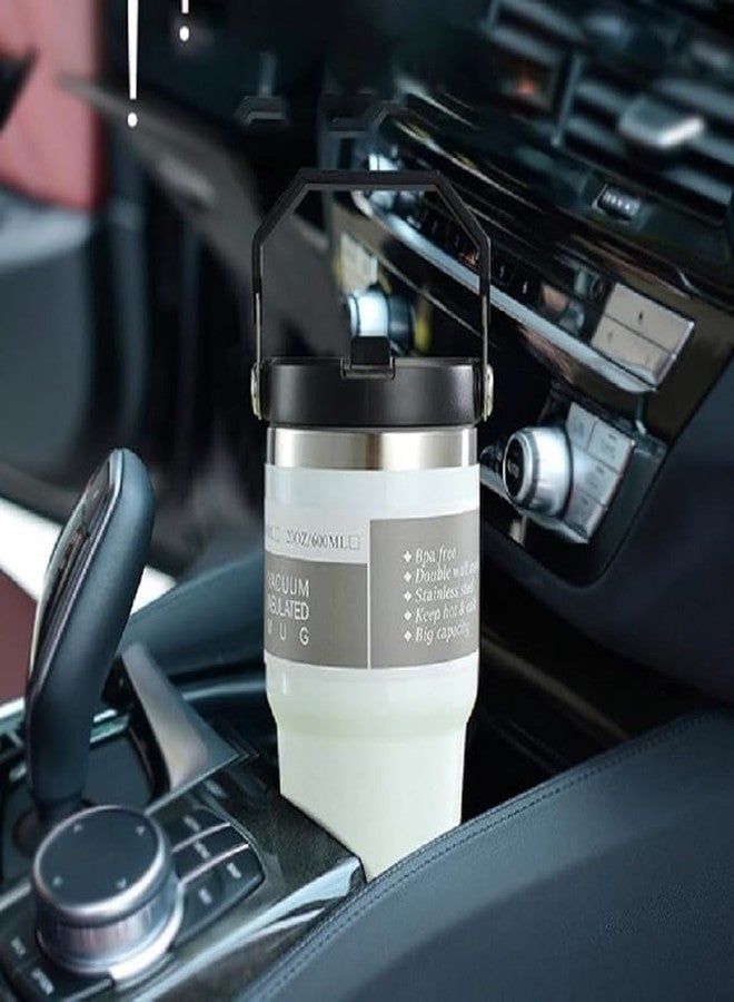 Urshigar 890ML Stainless Steel Vacuum Insulated Tumbler - Leak-Resistant & Durable Water Bottle with Reusable Straw & Airtight Lid for Gym, Travel & Outdoor Use (Multicolor) - Image 2